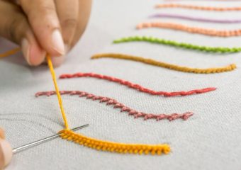 embroidery work